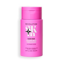 Revolution Skin, Glaze Daze Soothing Milky Toner Essence, Facial Toner with Ceremide, Soothes & Calms Skin, Vegan & Cruelty-Free, 150ml