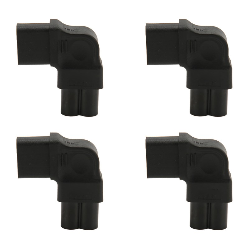 IEC320 C6 to C13 Power Adapter 90 Degree 2.5A‑10A 250V