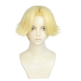 Heat Resistant Cosplay Wig, Second Castle, Inui Aosho Party, Disguise, Cosplay Wig + Bonus 3 Pieces, Includes Dedicated Net, Hairpin and Memo Pad