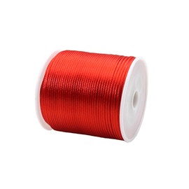 Nylon String for Bracelets, 0.8mm Red Threads for Jewelry Making, Beading, Chinese Knots, Bottle Wrapping, Wind Chimes, Sewing, General Crafting