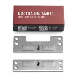 Noctua NM-AMB14, Offset AMD AM5 Mounting Bars for Improved Cooling Performance (Silver)