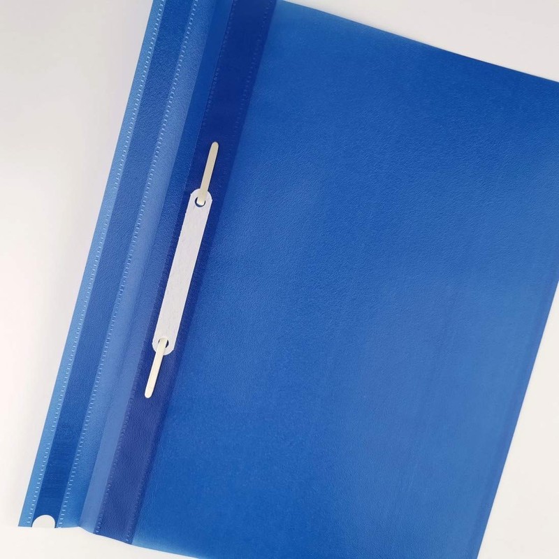 D.RECT Pack of 25 A4 plastic file folders with transparent