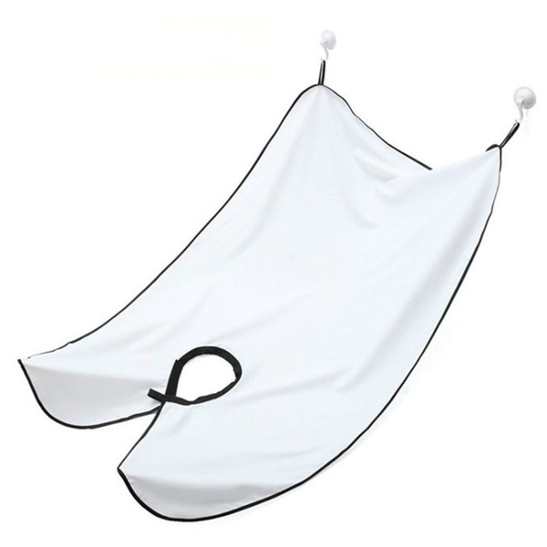 Beard Shaving Catcher Bib with Two Hooks Family's Beard Apron