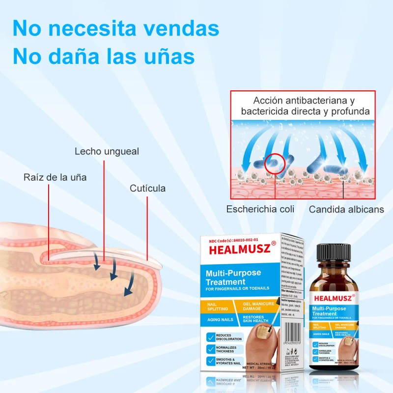 30ml Tratamiento De Uñas De Los Pies Infectadas Por Hongos