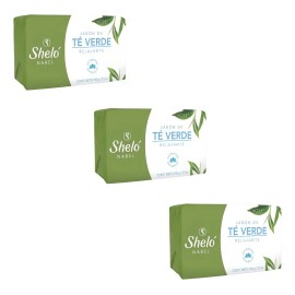 Pack Jabones Verde Sheló Nabel Antioxidante Piel Mixta