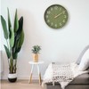HZDHCLH Wall Clocks Battery Operated,12 inch Silent Non Ticking Modern