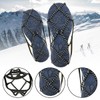 Luckious 1 Pair Ice Grippers for Shoes - Stay Surefooted