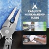 BIBURY Multi-Tool, 21 in 1 Multitools Pliers with Rope Cutter,