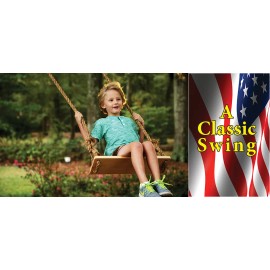 Adventure Parks Classic Maple Swing Backyard Tree Swing Day Care Play 39-CLASW