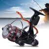 Hand Brake Metal Spool Fishing Wheel 6 Bearings Lure Rear