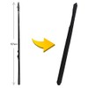 Taka Industrial Rod Case Knit Rod Cover G-0017 M Black
