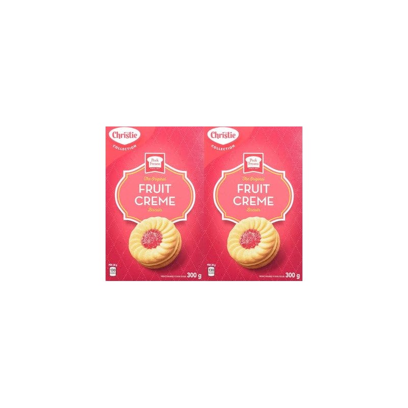 Peek Freans Fruit Crème 300g/10.6oz {Imported from Canada} Pack of