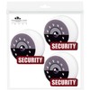 imaggge.com 3 Security Camera Stickers - Deterrent for Thieves -