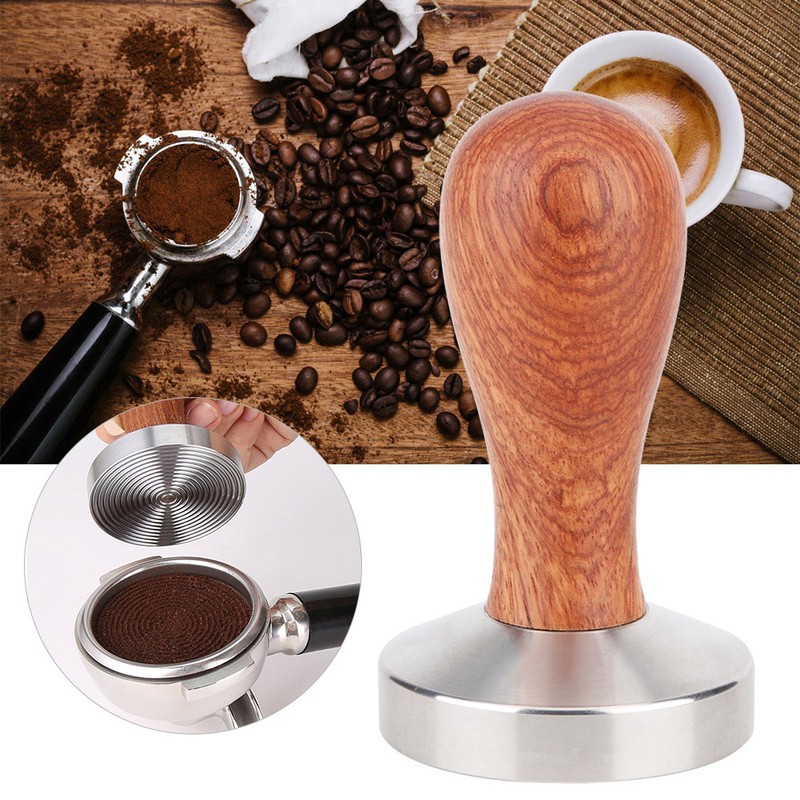 58mm Home Office Stainless Steel Coffee Tamper Coffee Powder Tamping