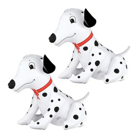 2 Pieces Puppy Balloons, Dalmatian Balloons, Kids Toys, Inflatable Animals, Cute Balloons, Cartoon Animal Balloons, Party Decoration Balloons, Reusable Balloons