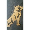 Mack trucks BIGGER bulldog metal art plasma cut gift idea