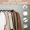 Faboer Velvet Hangers 100 Pack - Non-Slip Clothes Hangers with