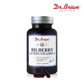 Bilberry Extract Nutritional Supplement Dr. Brian Bilberry Lutein Vitamin A Eye Health BILBERRY 60 Capsules / 빌베리 추출물 영양제 닥터브라이언 빌베리 루테인 비타민A 눈건강 BILBERRY 60캡슐