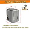 Water Well Pressure Control & Air-Pump Pressure Switch, 40-60 PSI,