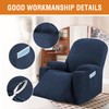 KPPKOU High Stretch Recliner Slipcover with Side Pocket Electric Power