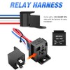 Nilight Ignition Rocker Switch Panel 12V 4 in 1 with