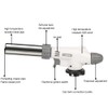 ANPTGHT Butane Torch Kitchen Blow Lighter Master Torch with Safety