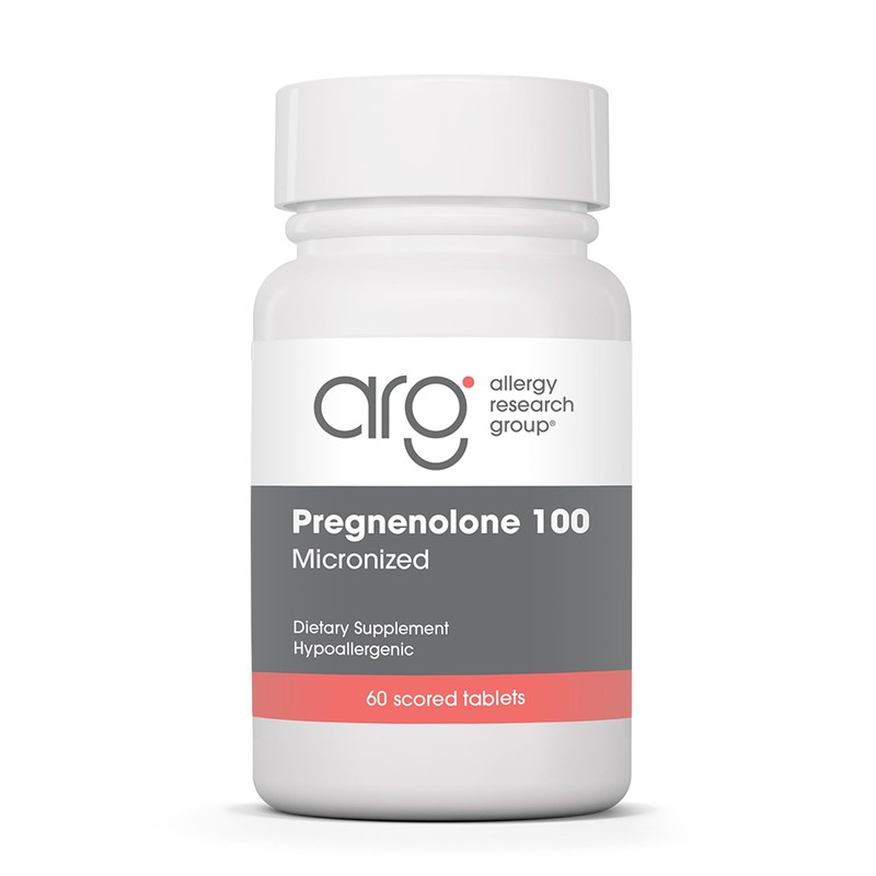 Allergy Research Group Pregnenolone 100mg - Progesterone Supplements for Women