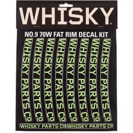 WHISKY - Rim Decal Kit for Two 70w Rims - Lime Green
