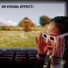 Castaic Red and cyan anaglyph 3D paper glasses with a