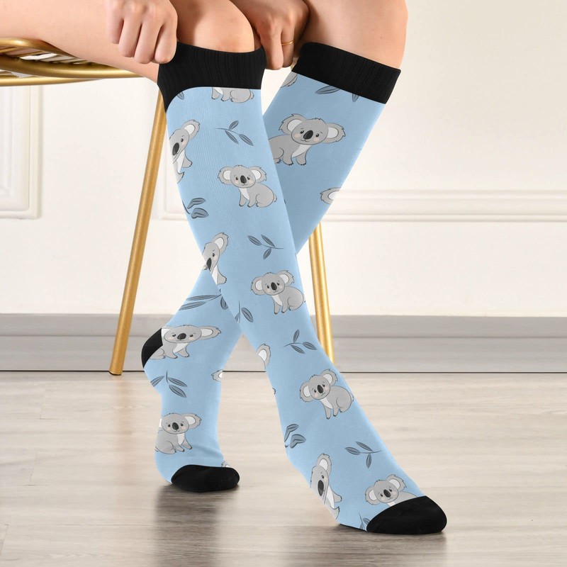 Wusikd Koala Bears Compression Socks for Women and Men Circulation
