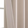 Upcortinassi Firepproof Blackout Curtain Blackout Curtain, Test Certification NFPA701, Rod