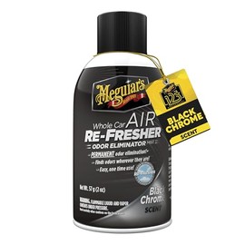 Meguiar's Air Re-Fresher Eliminador de Olores Black Chrome, 57 g, G181302