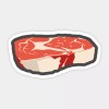 Endless New Objects Quality Meaty Steak Beef Lifestyle Bumper Sticker Vinyl Wall Bottle Decal