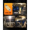LUYED 569 578 LED Dome Light Bulbs Warm White Non-Polarity