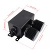VEHITO 10AN 2 Port Dual Breather Filter Baffled Oil Catch