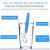 Limpiador de Lengua Acero Inoxidable con Estuche de Transporte. Raspador