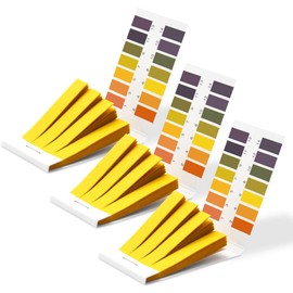 pH Test Strips, pH 1-14 Litmus Paper pH Test Strips, Universal Indicator Litmus Test Paper, Acid Alkali Test Paper, pH Test Strips for Water, Soil, Cosmetic (3 Packs 240 Strips)