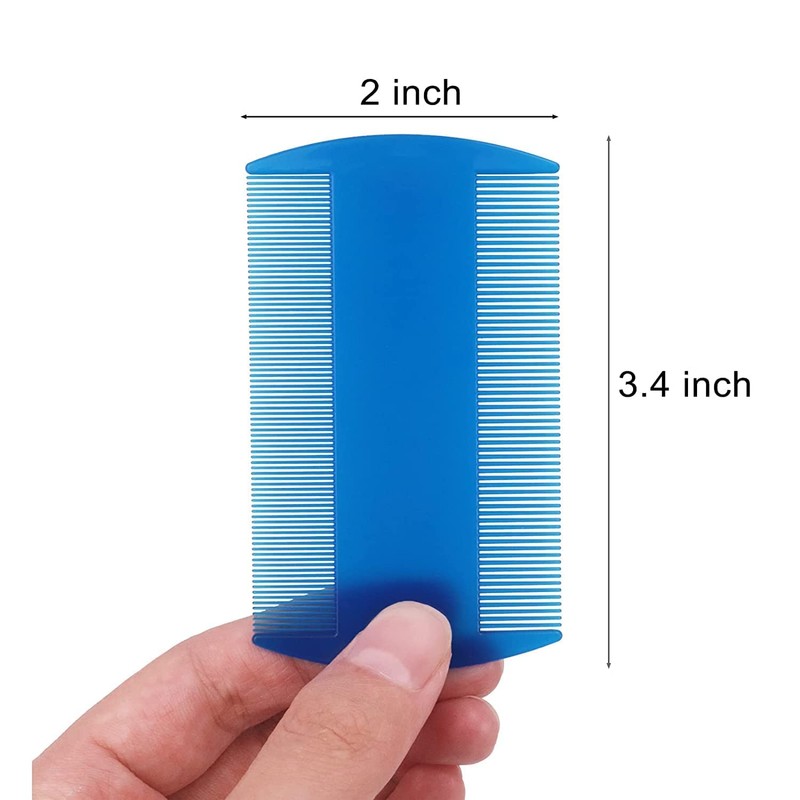 Disposable Lice Combs Individually Wrapped, 20 Pack Dandruff Comb Remover