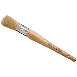 Ateco Pastry Brush Baking Supply, 1 1/16" - Round, Brown