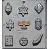Jewish Assortment Religious Chocolate Candy Mold 410