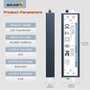 BRIMETI Trasformatore LED 220V 24V 60W Esterno Impermeabile IP67 Adattatore