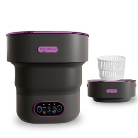 LGLRTD Portable Washing Machine, 15L Small Foldable Washer with 3 Cleaning Modes for Baby Clothes, Underwear, Small Items, Mini Collapsible Laundry for Travel Apartment Home Dorm Hotel Camping