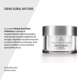 Lendan - Facial Cream - Global Age Control Cream Infinitime - 50 ml - for Dry Skin - Nourishing Formula - Supports Skin’s Natural Firmness