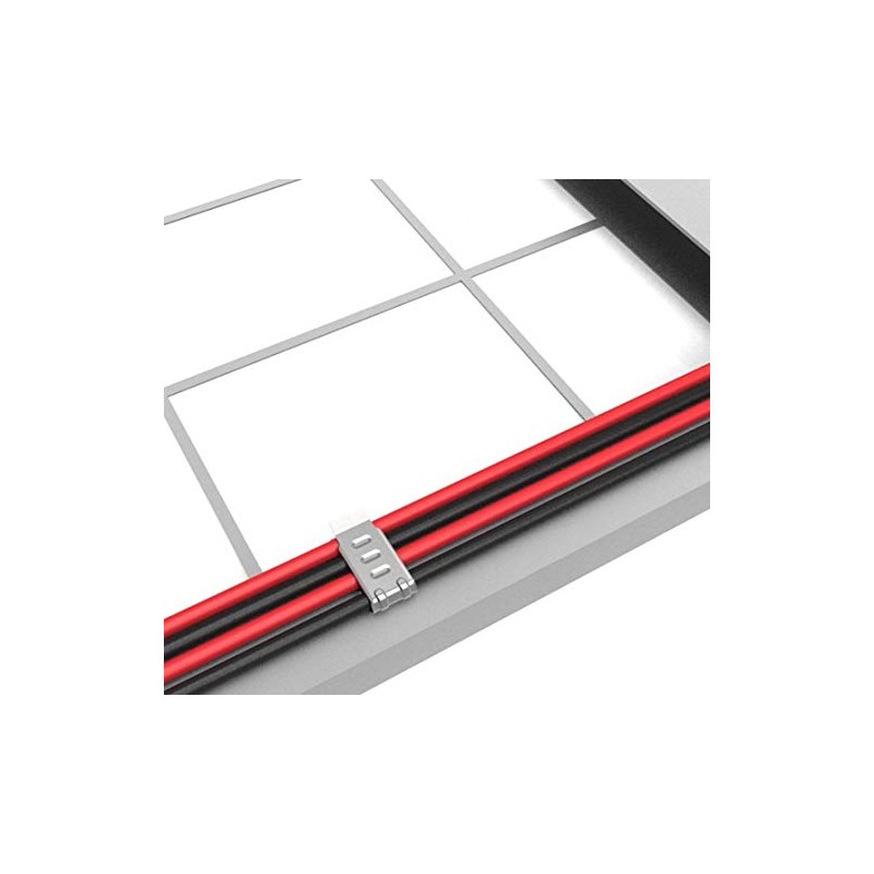 LOWENERGIE Solar Panel Cable Clips PV metal wire management tidy