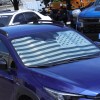 Ynei American Flag Windshield Sun shade UV Block Fits 2023-2025
