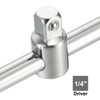 uxcell 1/4 Inch Drive Sliding Wrench Breaker Bar Adjustable T-Handle