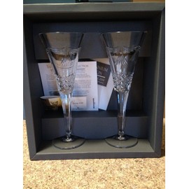 Waterford Millennium Collection Peace Toasting Flutes
