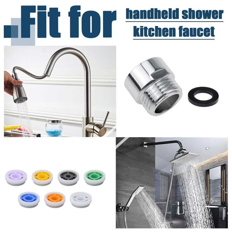 Bestgle 2 Set Shower Flow Reducer Limiter Water Flow Saver
