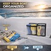 Marine Mesh Double Pocket Boat Gear Storage Bag, Polyester Boat