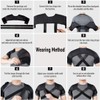 Kuangmi Double Shoulder Support Brace Strap Wrap Neoprene Protector (Medium)